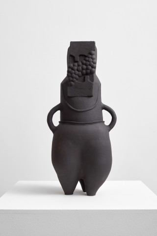 Renee So Bellarmine XVI, 2016; stoneware; 49 x 23 x 19 cm; enquire