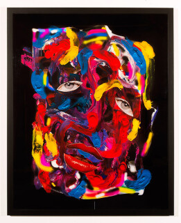 TV Moore Like Tears in The Rain, 2014; Cibachrome in unique frame; 168 x 135 cm; enquire