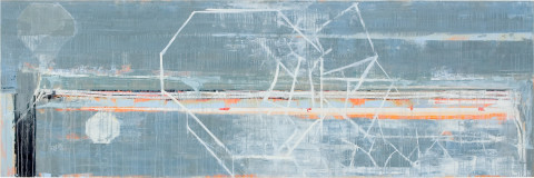 John Firth-Smith Location, 2005; oil on linen; 122 x 366 cm; enquire