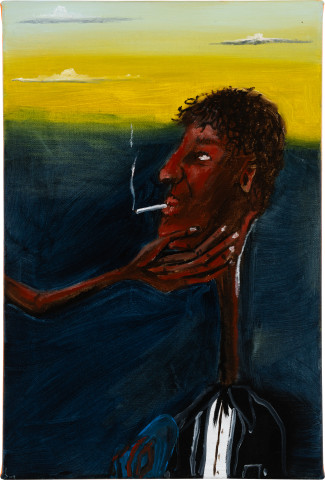 Mia Boe Endings, 2025; oil and synthetic polymer on linen; 30 x 20 cm; more info; enquire