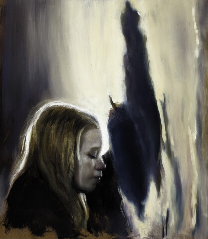 Louise Hearman Untitled #1303, 2008; oil on masonite; 70 x 61 cm; enquire