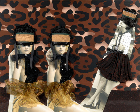 Jacqueline Fraser MAGIQUE, untitled, 2008; backlit photographs and mixed media; 150 x 120 cm; enquire