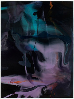 Dale Frank Menangle Park, 2008; varnish on canvas; 160 x 120 cm; enquire