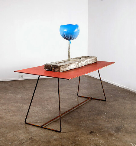 Hany Armanious Sphinx, 2008; Cast polyurethane, latex, pewter, plywood, steel; 140 x 180 x 90 cm; Edition of 2; enquire
