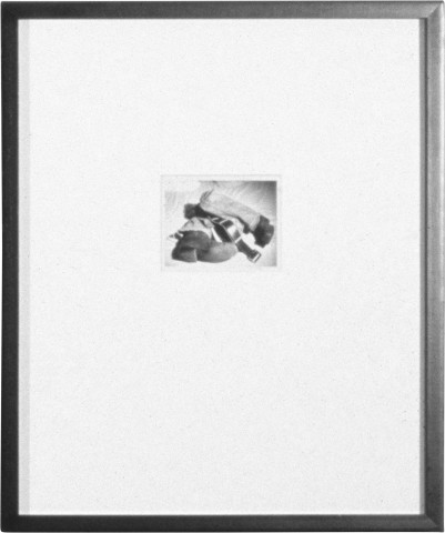 Robert Mapplethorpe London, 1973; Polaroid; 9 x 11 cm; enquire