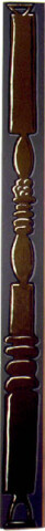 The First 20 Years Tony Clark, 1995; from the series Pilaster painting; acrylic on wood; 300 x 29 cm; enquire