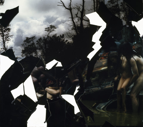 Bill Henson Untitled, 1994; type C photograph, adhesive tape, pins, glassine; 244.3 x 274.8 cm; enquire