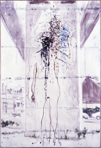 Gunter Christmann Multiklex, 1988; acrylic on canvas; 244 x 168 cm; enquire