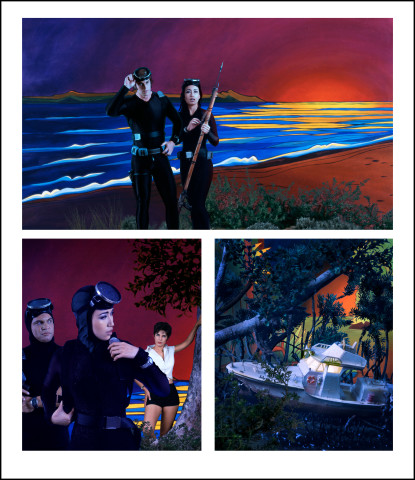 Tracey Moffatt Adventure Series 4, 2004; colour print on Fujiflex paper; 132 x 114 cm; Edition of 25; enquire