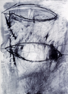 Marion Borgelt No. V, 1981; charcoal on paper; enquire