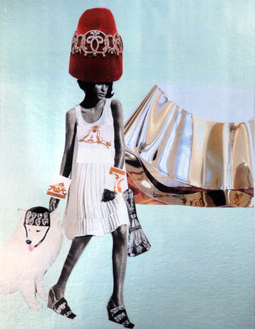 Jacqueline Fraser "COU-COU, DARLING.", 2007; 100 x 100 cm (framed); enquire