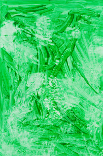 Tom Polo garden ghost (detail), 2026; acrylic on polycotton; 182 x 138 cm; enquire