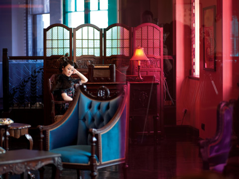 Isaac Julien Glass House (Ten Thousand Waves), 2010; Endura Ultra photograph; 180 x 240 cm; Edition of 6 + 1 AP; enquire