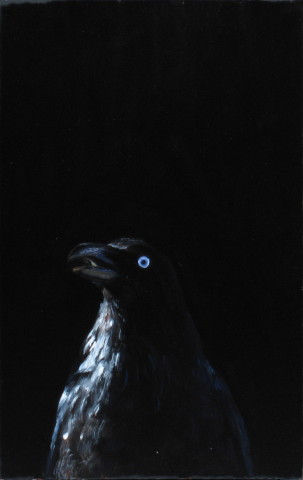 Louise Hearman Untitled #1147, 2005; oil on masonite; 36 x 23 cm; enquire