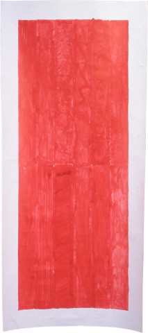 Geoff Lowe & Rosebud Minimalist Republic, 1995; ink on paper on linen; 173 x 92 cm; enquire