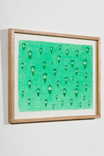 Callum Morton Water #3, 2024; pencil and gouache on paper; 30 x 42 cm; enquire
