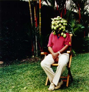 Simryn Gill 32, 1999-00; from the series A small town at the turn of the century; Type C photograph; 91.4 x 91.4 cm; 101.6 cm x 101.6 cm (paper size), edition of 5; Edition of 5; Enquire