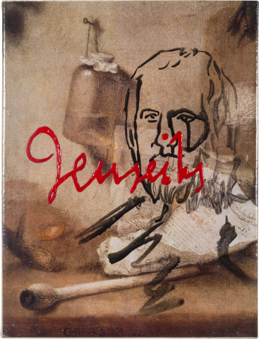 Mark Titmarsh The Obscurity of Heraclitus, 1991; acrylic on paper; 33 x 25 cm; enquire