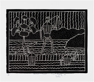 Robert Campbell Jnr Getting Cobra, 1987; print on paper; 30 x 39.5 cm; Edition of 20; enquire