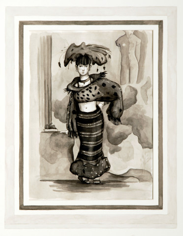 Linda Marrinon Untitled, 2005; watercolour on paper and mount board; 53 x 41 cm; enquire