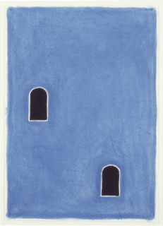 David Tremlett Untitled (Zanzibar), 1988; pastel on paper; 61 x 43.5 cm; enquire