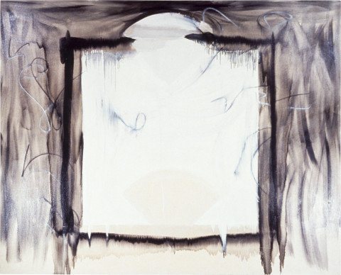 Denise Green I am Not Francis Briere, 1992; oil on canvas; 238 x 192 cm; enquire