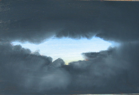 Louise Hearman Untitled #1167, 2005; oil on masonite; 26 x 39 cm; enquire