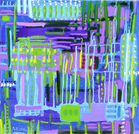 Angela Brennan Views & details I, 2002; Oil on linen; 37 x 39.5 cm; enquire