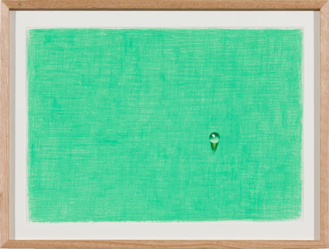 Callum Morton Water #2, 2023; pencil and gouache on paper; 30 x 42 cm; more info; enquire