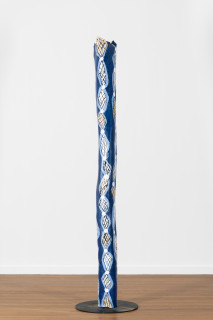 Dhambit Munuŋgurr Gurtha, 2024; 9071-24; acrylic on wood; 251 x 21 x 21 cm; enquire