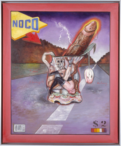 Juan Davila Still Life?, 1985; oil on canvas; 60 x 50 cm; enquire