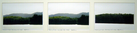 Destiny Deacon Postcard from Daintree (A) (B) (C), 1998; 3 colour laser prints; 21.2 x 29.8 cm; Edition of 15; enquire