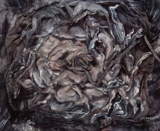 Fiona Hall Divine Comedy Inferno, Canto V - the circle of the lustful, 1988; polaroid photograph; 53 x 68 cm; series of 12 images; enquire