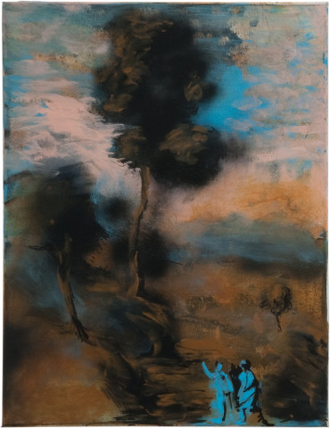 Tony Clark 1.	Section from Clark's Myriorama with Aaron and Tamora (Timon of Athens, Act II), 2011; 61 x 46 cm; enquire