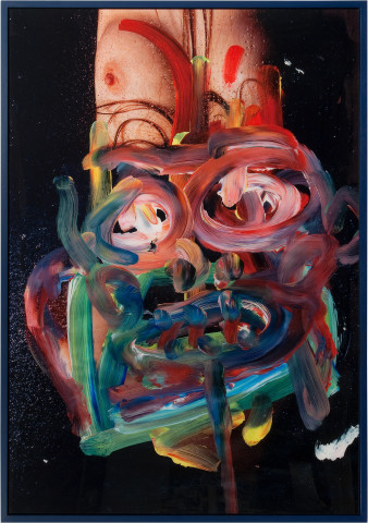 TV Moore Future Primitive, 2011; unique c-print, painted frame; 171 x 124 cm; enquire