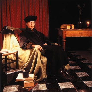 Anne Zahalka The German Woman (Ulriche Grossarth/artist), 1987; Ilfochrome print; 80 x 80 cm; Edition of 10; enquire