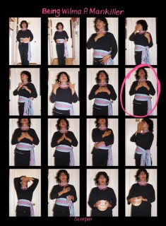 Tracey Moffatt Being Wilma P. Mankiller, 2005; colour print on Fujiflex paper; 58 x 43 cm; Edition of 10; enquire