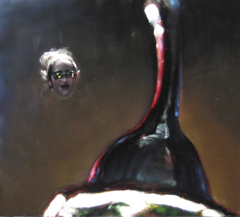 Louise Hearman Untitled #1117, 2005; oil on masonite; 48 x 54 cm; enquire