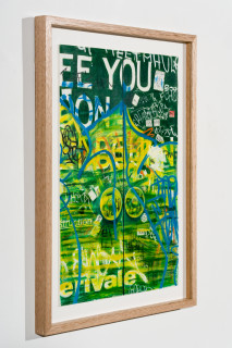 Callum Morton Door #9, 2025; pencil and gouache on paper; 42 x 30 cm; enquire